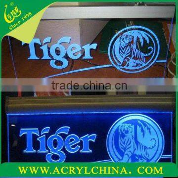 LED Light Sign board acrylic LED advertising board PMMA light sign pannel