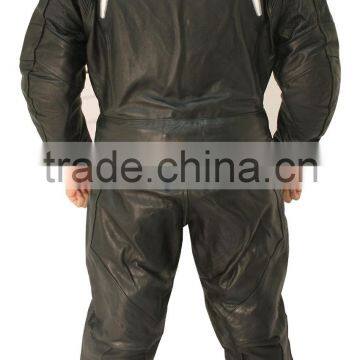 Skull Rider Motorcycle Leather Suit Racing Suit