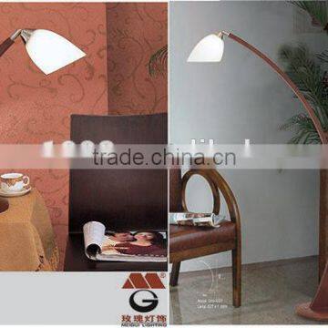 wooden removable reading beside lamp