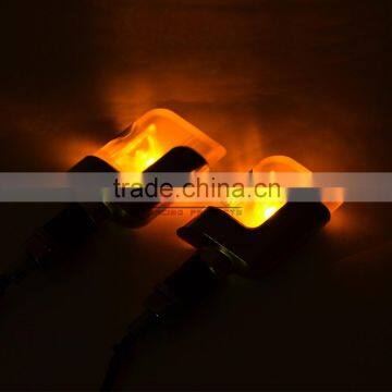 BJ-SL-058 Motorcycle Accessories Red Aluminum Housing LED Motorcycle Turn Signal Lights Chopper Bobber photo-6