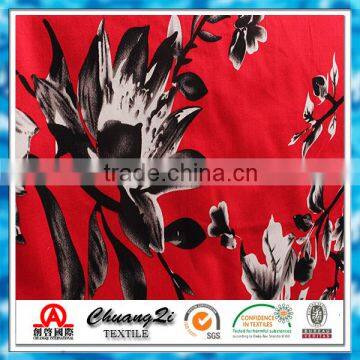 China Factory Manufacturer Wholesale Spandex Cotton Digital Printed Fabric photo-2