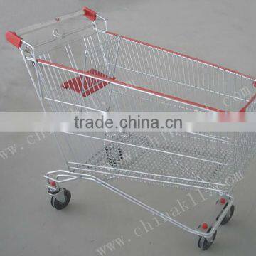 Europe style supermarket shopping cart&trolley