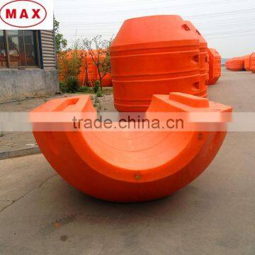 Dredging HDPE floats with foam inside for dredging project