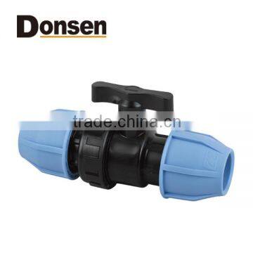 2014 Single Union Ball valve PN16 (Straight instsert) PVC BALL VALVE