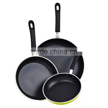 Aluminum Non stick Coating Fry Pan Pizza Pan Egg Pan Round Crepe Pan