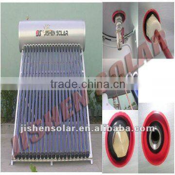 great color steel copper coil solar water Heater