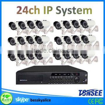 Bullet Outdoor Ip Camera Security Surveillance Ip Camera System,24ch Set 1.3 Mp Commercial Cctv Security Ip Ccamera Systems                        
                                                Quality Choice