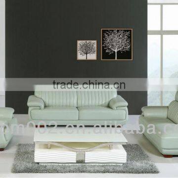 2014 Modern design grain leather sofa