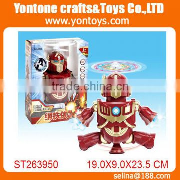 Ironman toys dancing robot