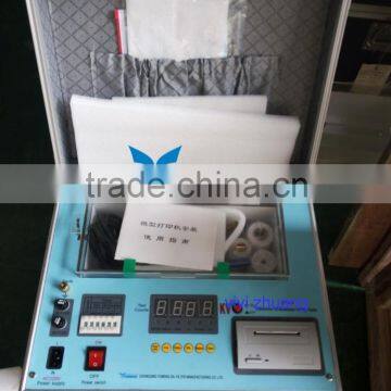 IEC 156 Standard Auto Transformer Oil Test Kit for Testing Dielectric Strength