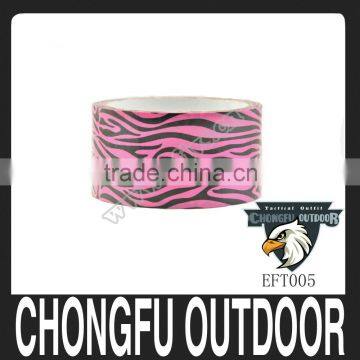 2015 pink and black zebra print duct tape for DIY and decoration