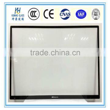 1mm-6mm LCD display glass, TV screen glass, anti reflective/anti reflection glass monitor