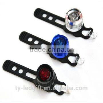 2016 print logo LED Bike Light waterproof Bike led light