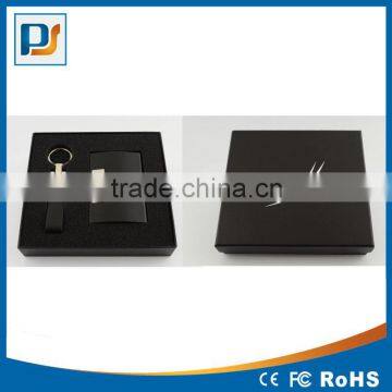 Engraved Set of Business Card Holder and Key Chain - Customized Personalised Gifts Idea photo-3