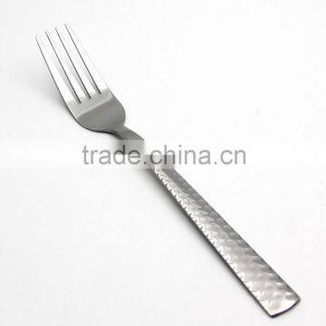 China best fish-scale stainless steel curved fork and spoon cutlery sets