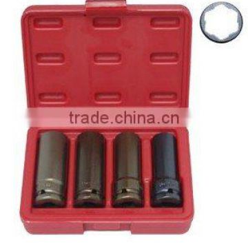 4pcs Lug Nut Socket Set, LungNut Socket Set, Auto Repair Tools