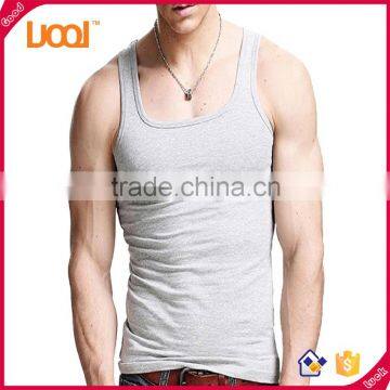 Wholesale Summer Fashion Design Muscle Tank Top/ Sleeveless Gym Tank Top/ Men's Sport Vest 2016 Quality Choice