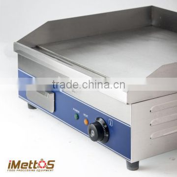 Stainless Steel Commercial Electric Griddle Half Griddle and Half Grill Style