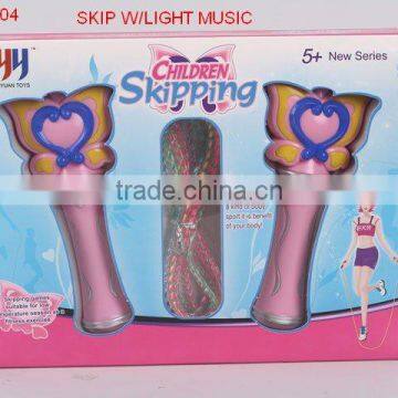 rope skipping w/ light & music