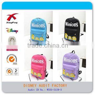 2015 New XF-A06132 Minions School Bag