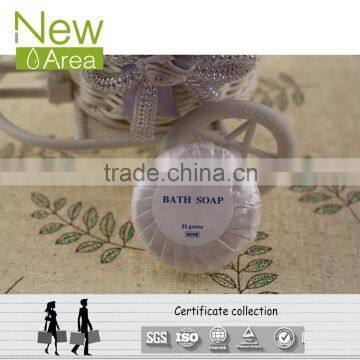 Newarea high quality small hotel soap with GMP certificate