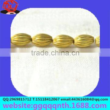 Lathe Accessories Solid Hollow Punch Straight Drilled Hole Brass Copper Oval Bead