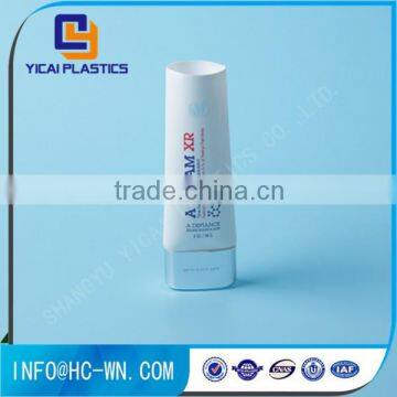 Empty Cosmetic Luxury Plastic Tube, Silver Cap Tube