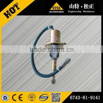 Genuine Wheel Loader Spare Parts, WA380-3 Solenoid Valve 6742-81-9110