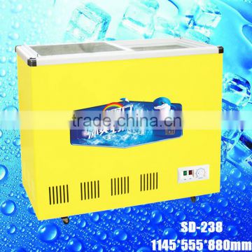 SD-238 open top refrigerator,open showcase refrigerator icecream freezer