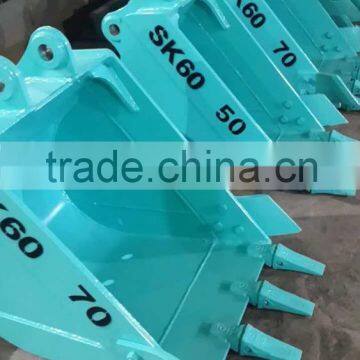 Cheap price and good quality mini excavator bucket 0.1-1 CBM FOR SK60