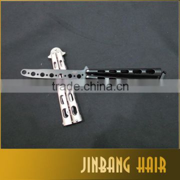 Stainless Steel Practice Training Butterfly Style Knife Comb Cool Hot Selling