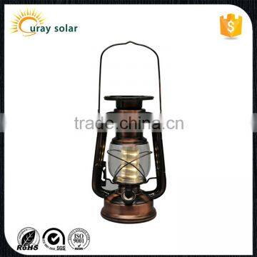 Old appearance solar led lantern,rechargeable lights for home decor ,garden ,camping,emergency