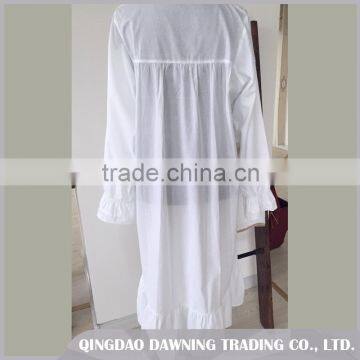 High Quality AAA Grade Embroidered Dressing Nightgown Nightdress photo-2