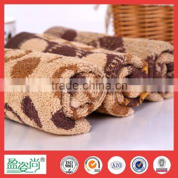 kitchen towel 2015 wholesale hand towel circle patten cotton towel jacquard face towel