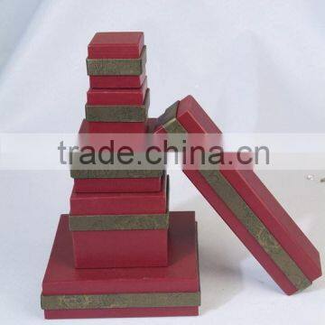 wholesale lid and tray jewelry boxes, gift boxes for keeping ring, earing, necklace, watch