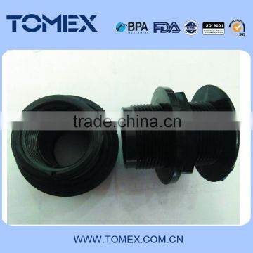 PVC male tank connector with socket inside made in China