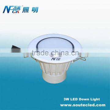 LED Down Light available 3w 5w 7w 9W 12W high quality SMD LED Downlight