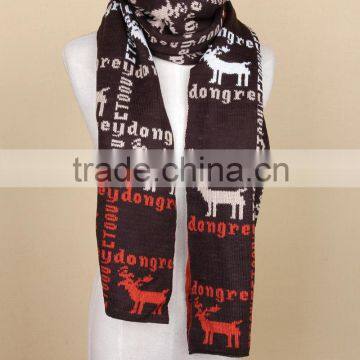 fashion knitted winter scarf for men 08