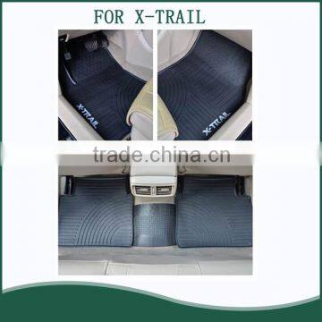 OEM Full Set Position Branded Logo Auto Car Floor Mats For NISSAN X-TRAIL