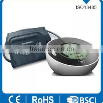 protable round design arm blood pressure monitor household