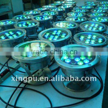led pool light RGB 18W solor power DMX512 remote control Stainless steel