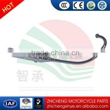 flexible pipe exhaust system for muffler inner braid