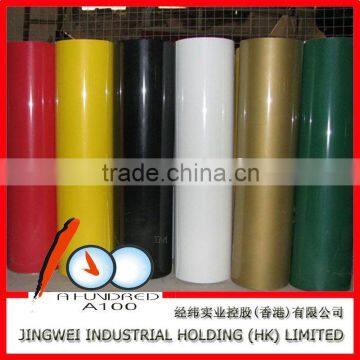 Heat transfer film for pu leather and textiles