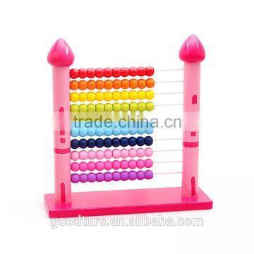 Wooden Castle Abacus Preschool Educational Counting Toys Supplier's Choice photo-2