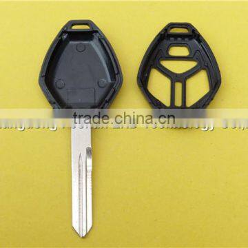 Uncut Remote Key Shell with logo for 2006 2007 2008 Mitsubishi Eclipse car key shell