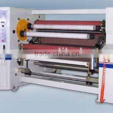 double shafts auto rewinding machine for all kinds of tapes.