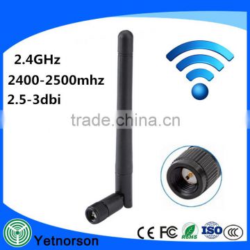 Hot sale 2.4g wifi antenna indoor wifi antenna wifi rubber direct antenna