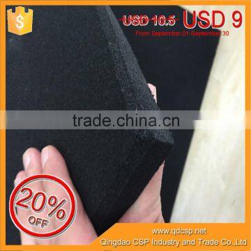 Excellent Elasticity Cheap Gym Black Rubber Mat Price photo-3