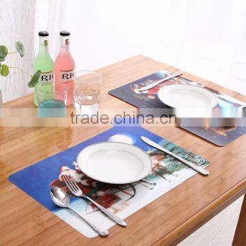 3D TABLE MATS DISAPOSABLE TRAY MAT New Year gift for Christmas gifts coaster export 3D Placemats                        
                                                Quality Choice