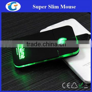 flat mouse with retractable usb for laptop